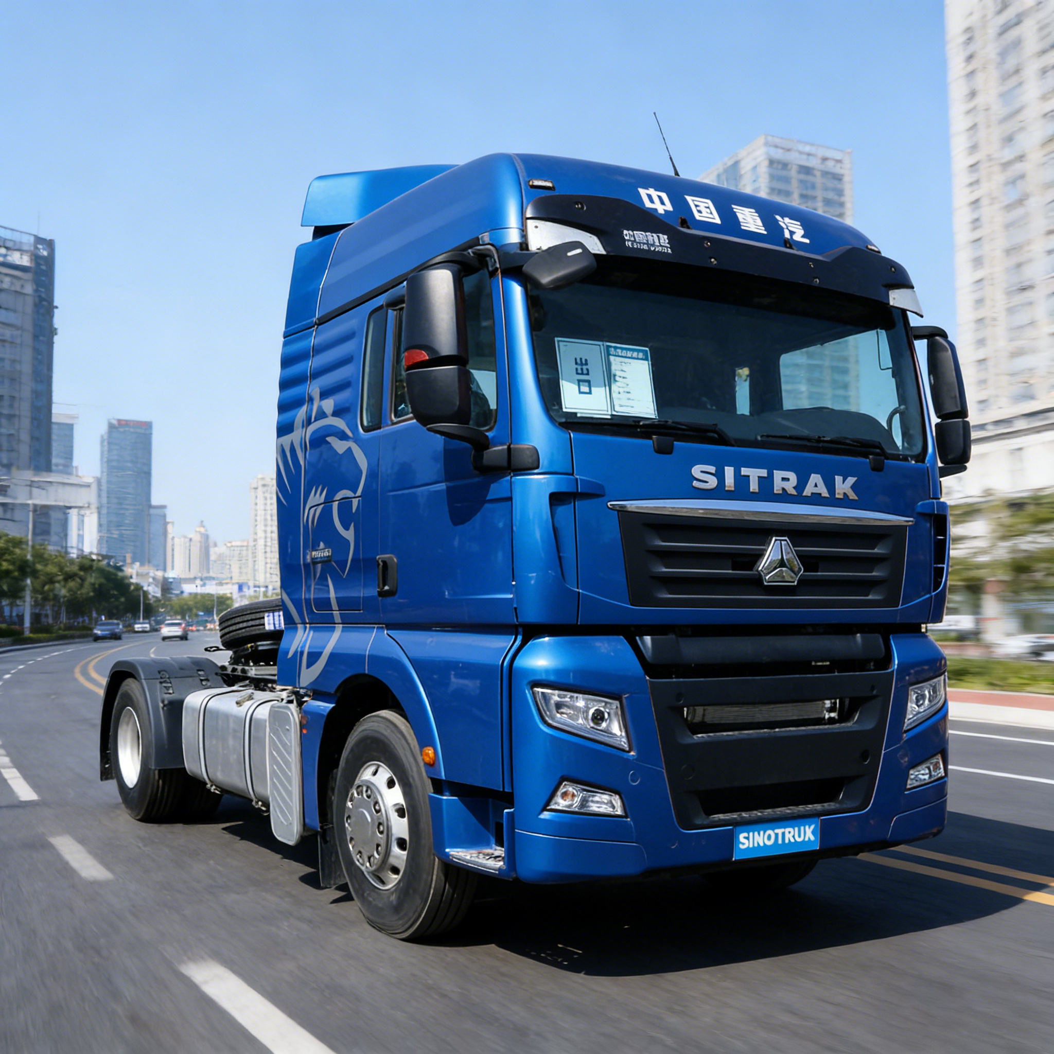 SINOTRUK SITRAK G7 Tractor Head, 460HP Fast Gearbox