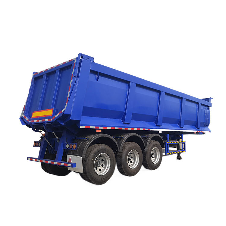 Heavy-duty Gravel Transport Vehicles ，Dumping Semi Trailers