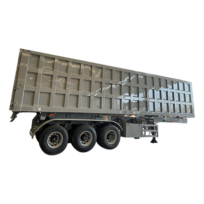 3-axle 60T Self-Dumping Dump Trailer Semi-Trailer 