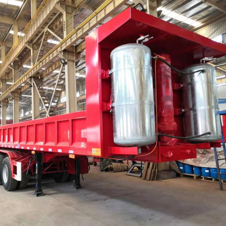 Self-Loading Rear Dump Tipper 13M Super Heavy Duty Commercial Truck Trailer Semi-Trailer Vehicle