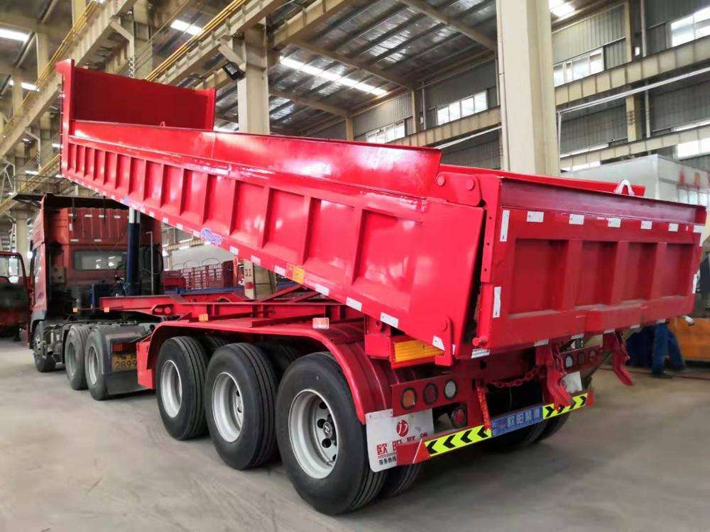 Self-Loading Rear Dump Tipper 13M Super Heavy Duty Commercial Truck Trailer Semi-Trailer Vehicle