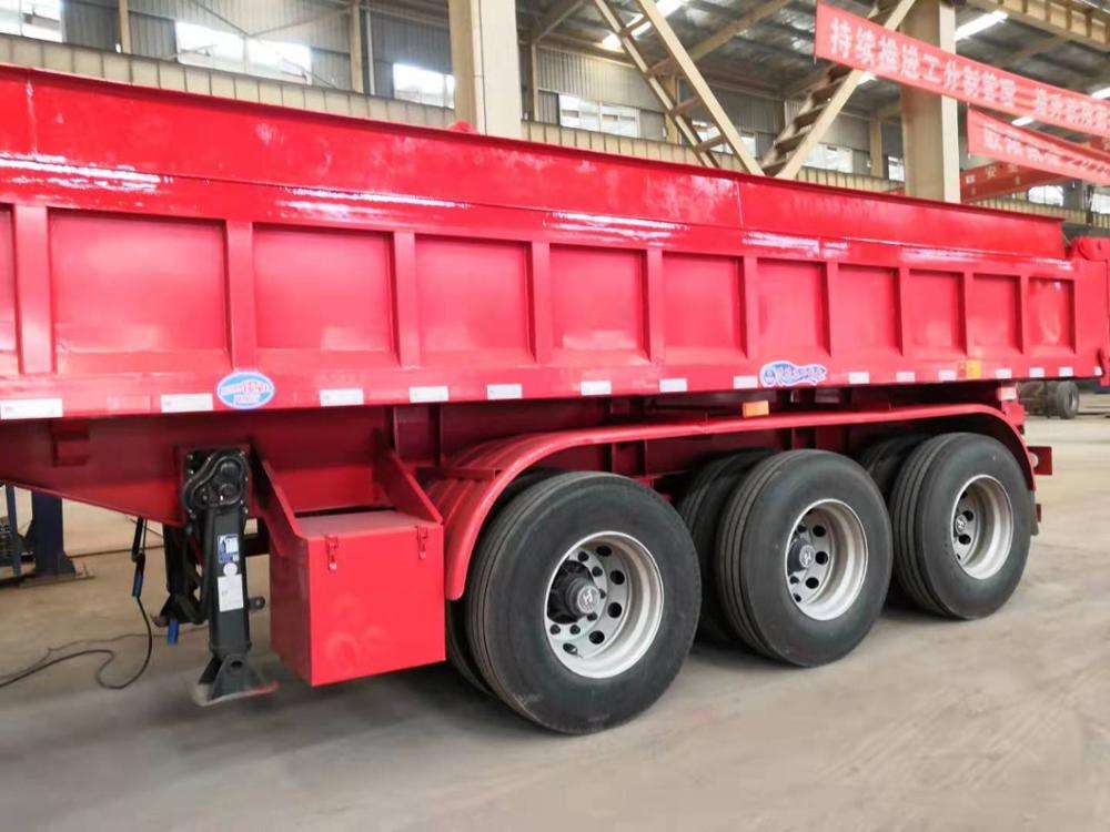 Self-Loading Rear Dump Tipper 13M Super Heavy Duty Commercial Truck Trailer Semi-Trailer Vehicle