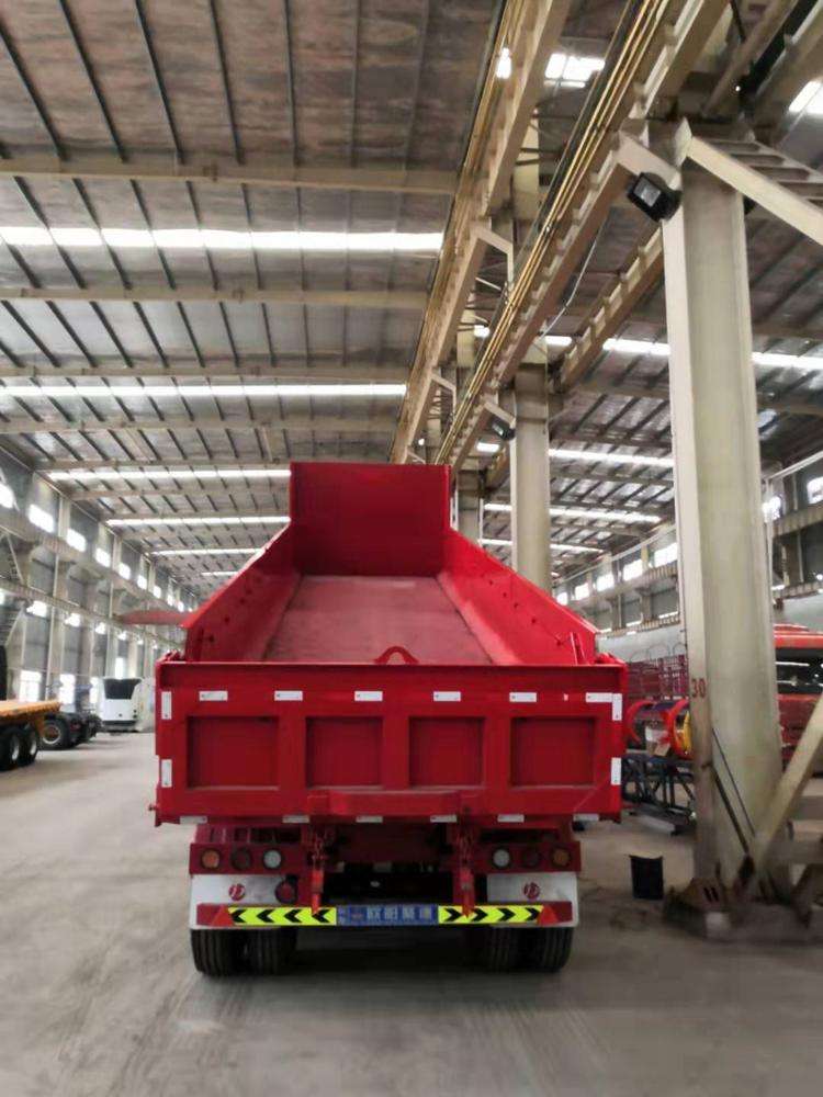 Self-Loading Rear Dump Tipper 13M Super Heavy Duty Commercial Truck Trailer Semi-Trailer Vehicle