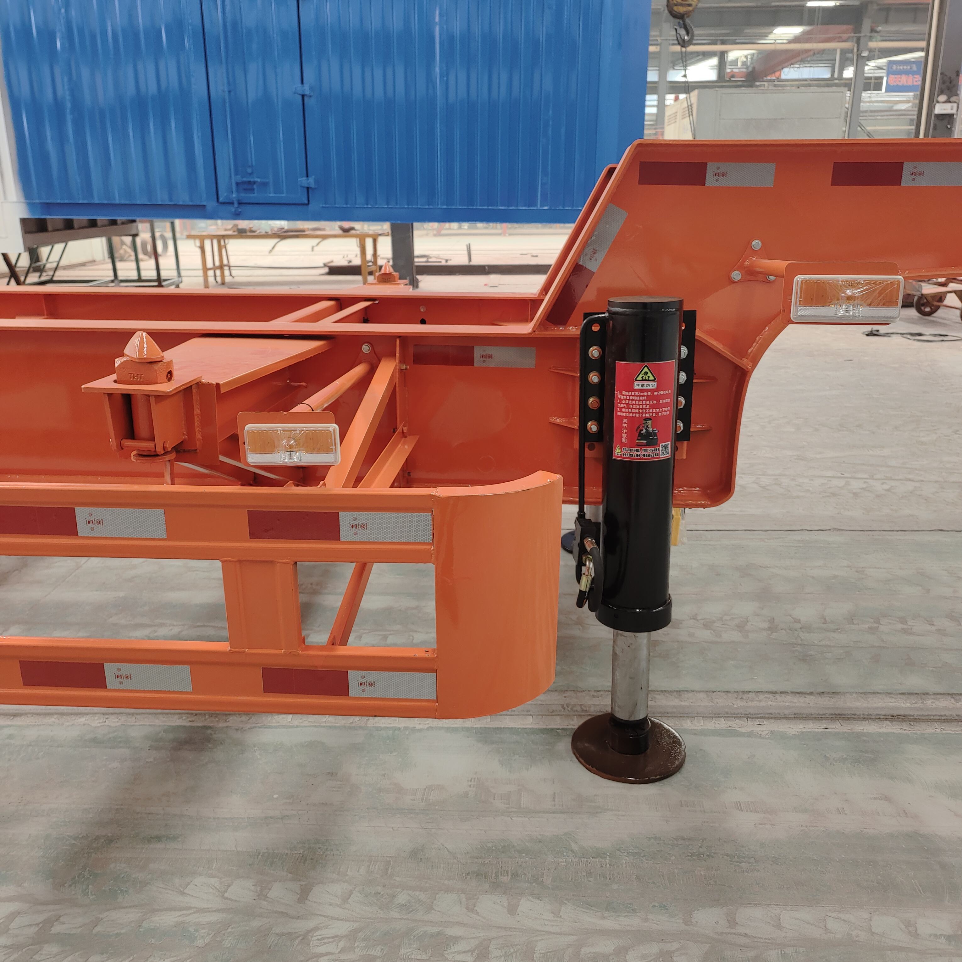 Container Transport Semi-trailer Skeleton Trailer