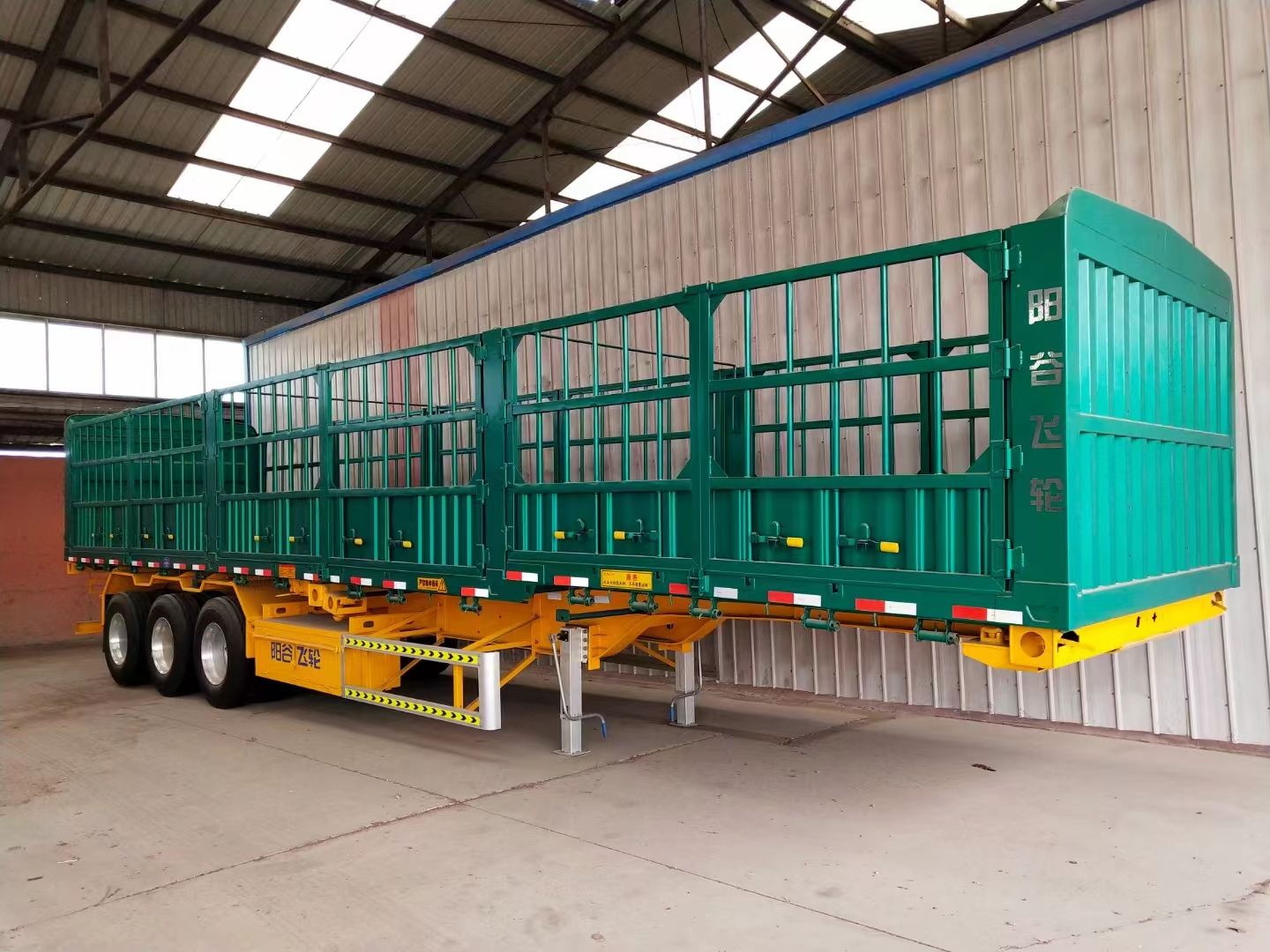 Container Transport Semi-trailer Skeleton Trailer