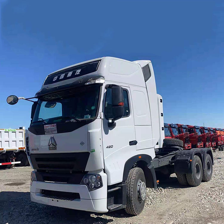 Howo Sinotruk 6X4 Tractor Truck Manual 351-450HP Diesel Fuel Weichai Logistic Prime Mover