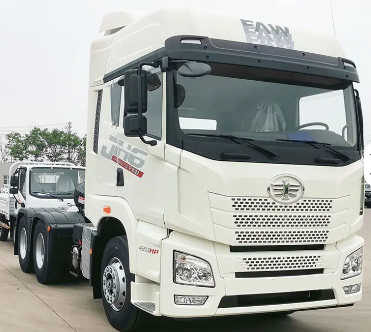 FAW JH6 420 450 HP 6x4 a Euro 5 Tractor Truck Used with Complete Spare Parts