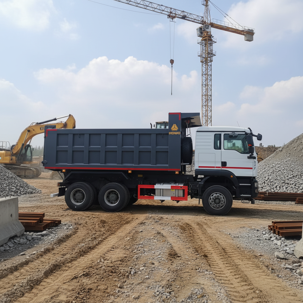 Howo TX 400hp Heavy Diesel Dump Truck
