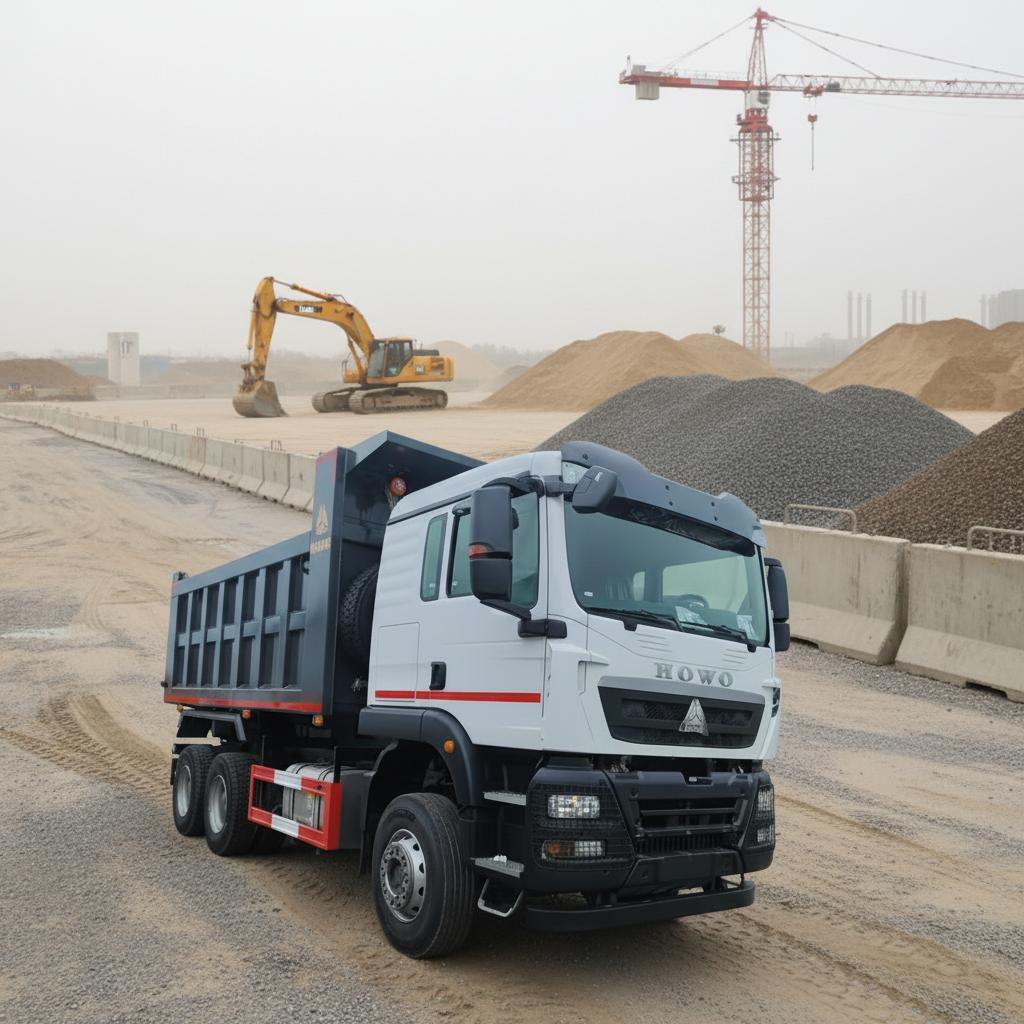Howo TX 400hp Heavy Diesel Dump Truck