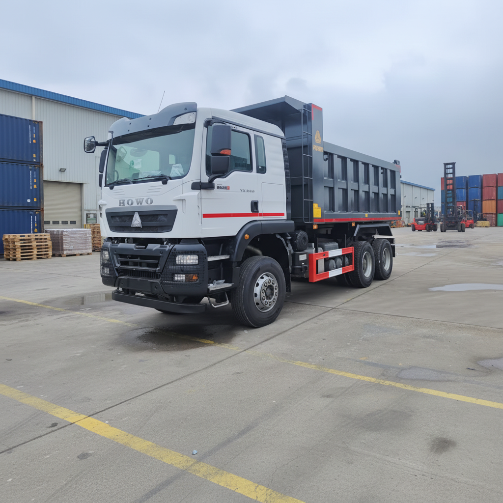 Howo TX 400hp Heavy Diesel Dump Truck
