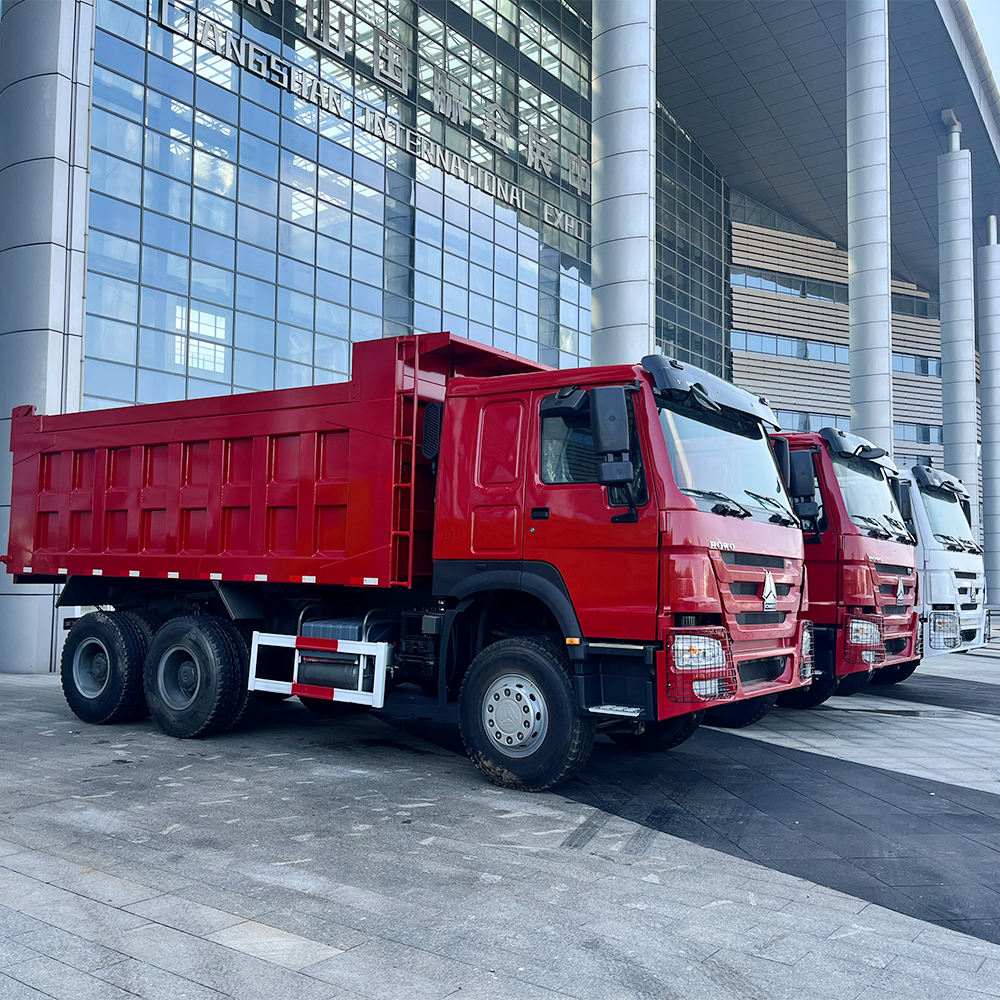 HOWO-7 6x4 refurbished engine, 371 horsepower, 40-ton heavy-duty dump truck