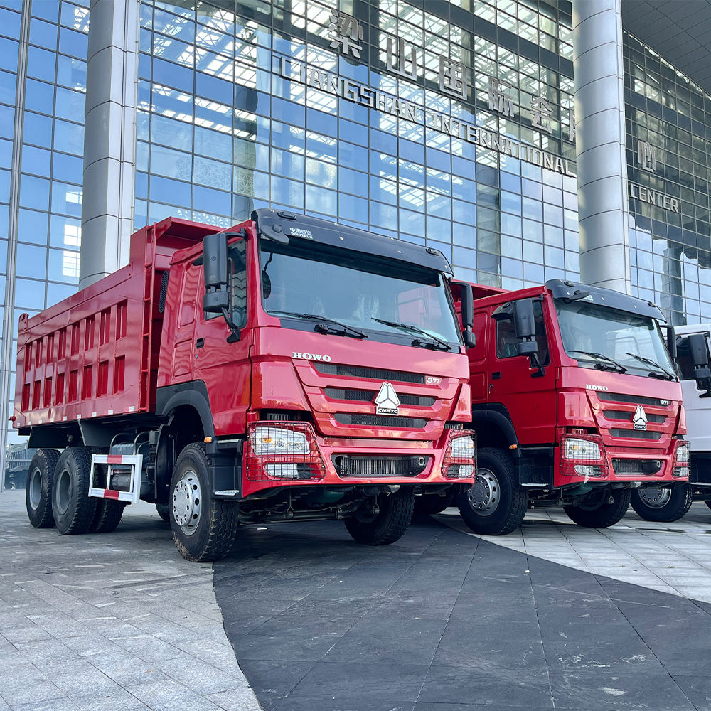 HOWO-7 6x4 refurbished engine, 371 horsepower, 40-ton heavy-duty dump truck