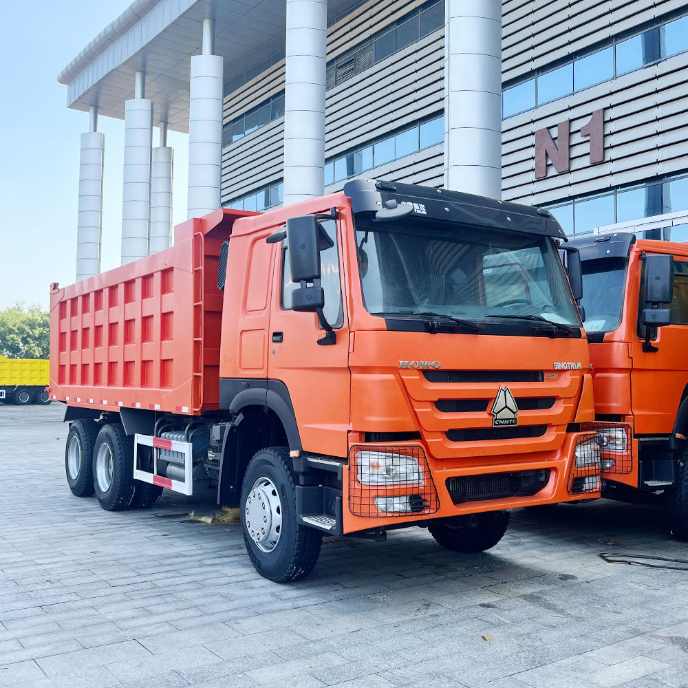 HOWO-7 6x4 refurbished engine, 371 horsepower, 40-ton heavy-duty dump truck