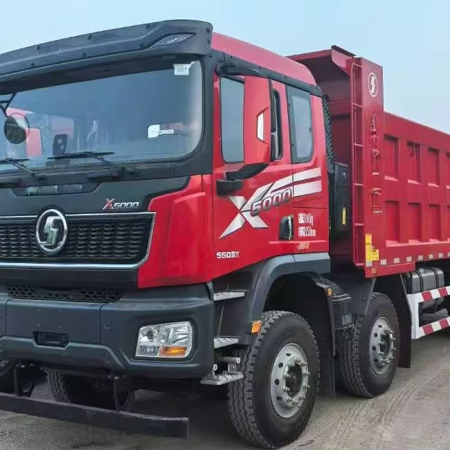 SHACMAN Delong X5000 Used 6x4 Left Steering Euro 3 Emission Dump Truck