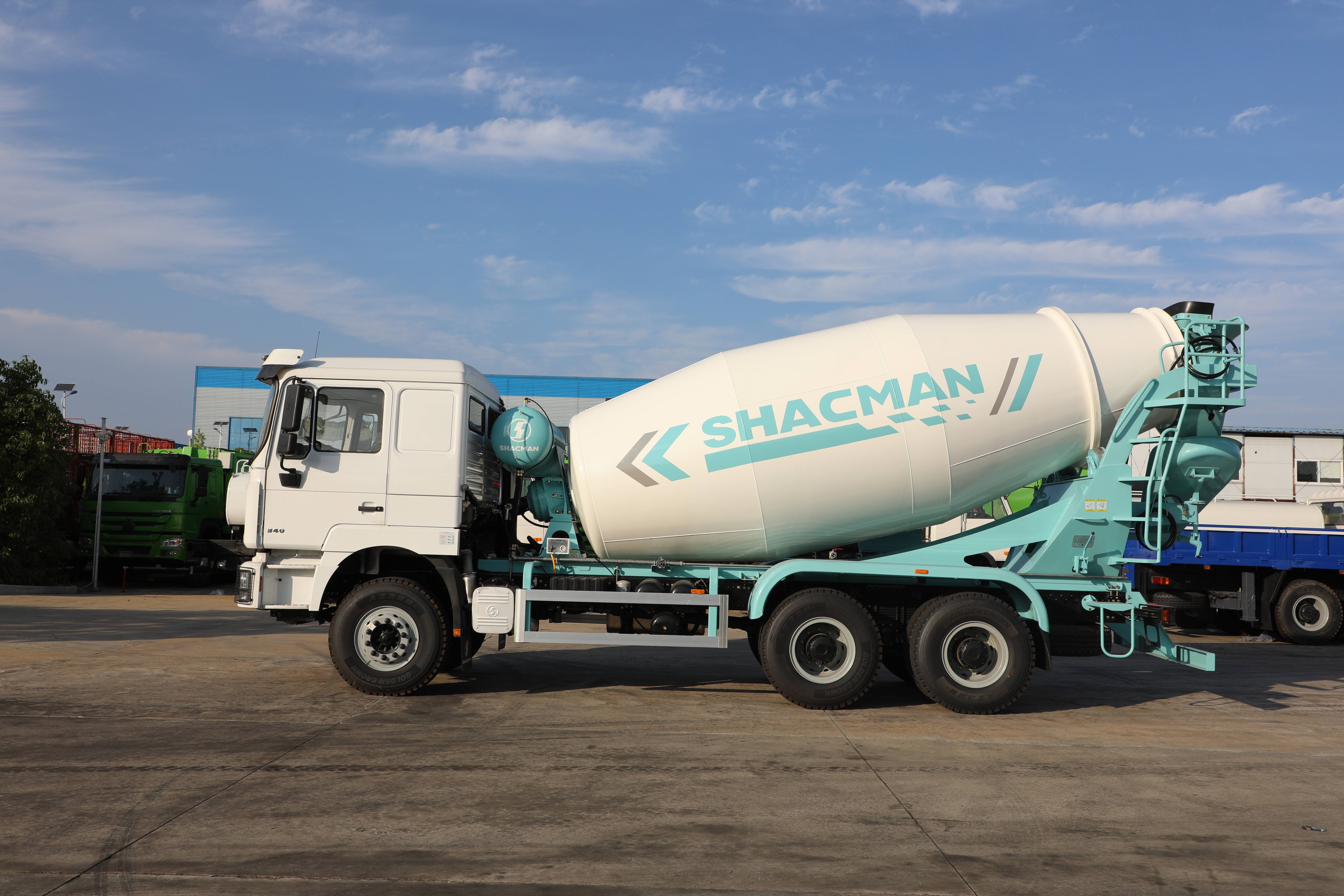 SHACMAN F3000 6x4 10m3/12m3 Capacity Cement Mixer Truck