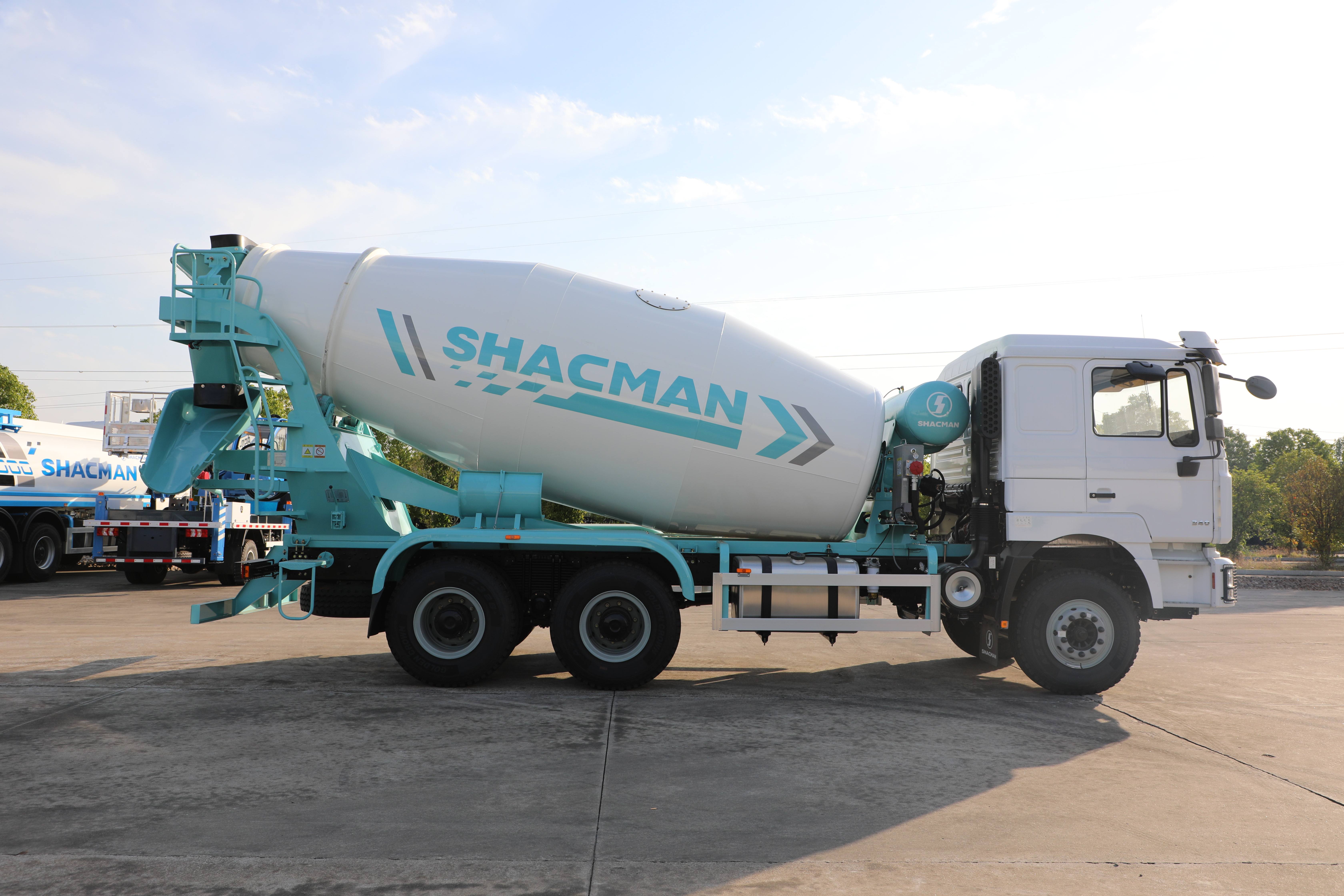 SHACMAN F3000 6x4 10m3/12m3 Capacity Cement Mixer Truck