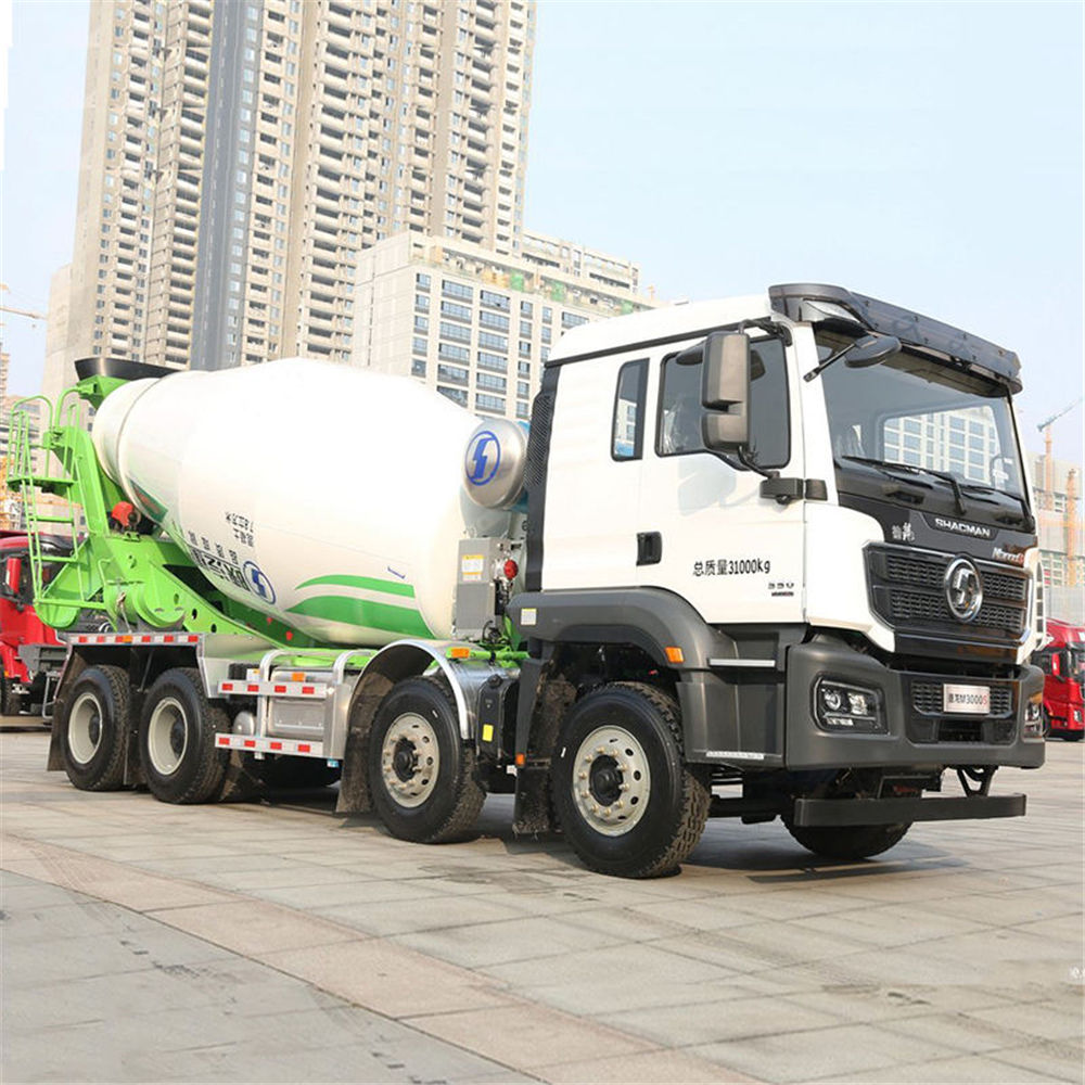 SHACMAN 8X4 9 Cubic 10m3 12cbm Cement Mixer Truck