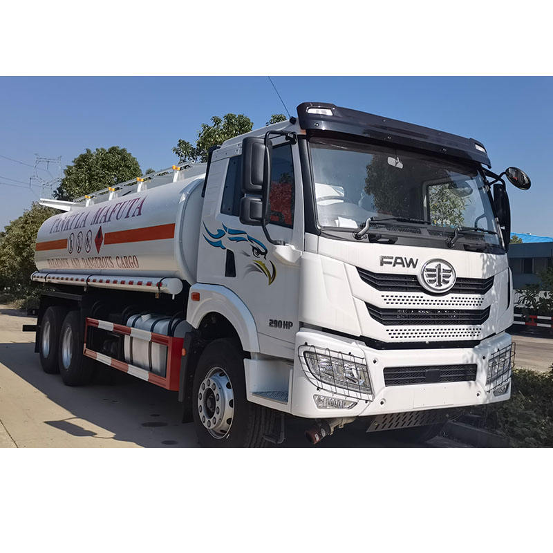 FAW New Fuel Tank Truck with Automatic Transmission 20000 Liters 6X4