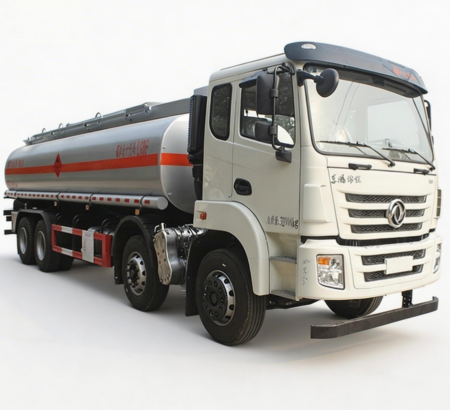 DongFeng 8*4 Fuel Tanker Truck 30, 000 Liters Diesel and Gasoline Transport Vehicle for Oil Distribution