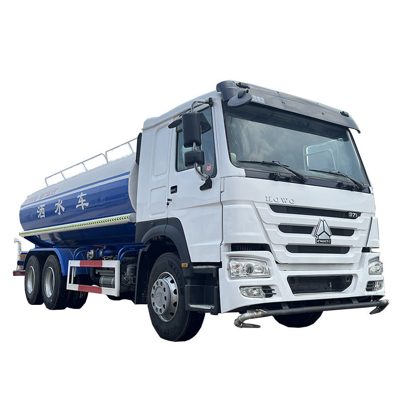 Used Sinotruk HOWO6x4 10 Wheels 20000L 25000L Road Sprinkler Water Tank Truck Water Bowser Truck