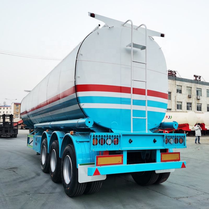 3 Axles 40000 Litres 50000 Liters  Oil Fuel tank Tanker Semi Trailer