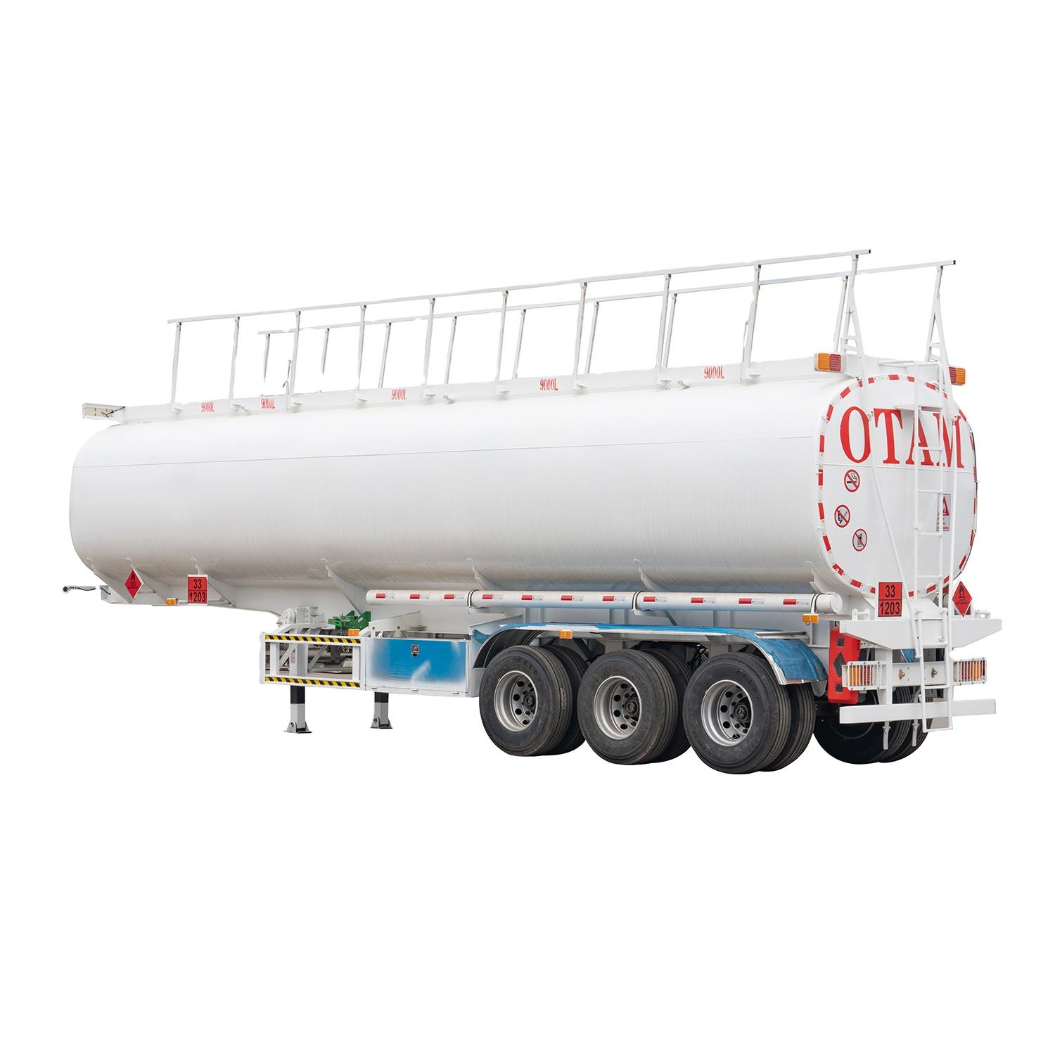 Customization 3Axle 20cbm 25cbm Diesel Fuel Tanker Oil Tank Semi Trailer Fule Tanker