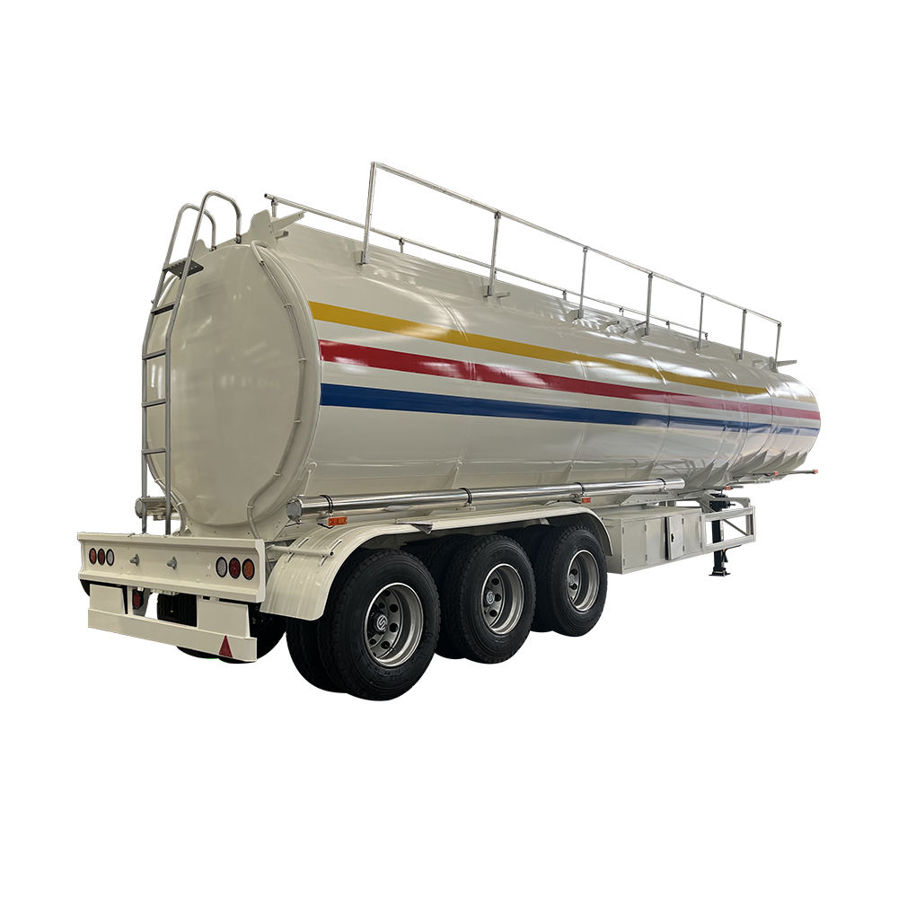 Customization 3Axle 20cbm 25cbm Diesel Fuel Tanker Oil Tank Semi Trailer Fule Tanker