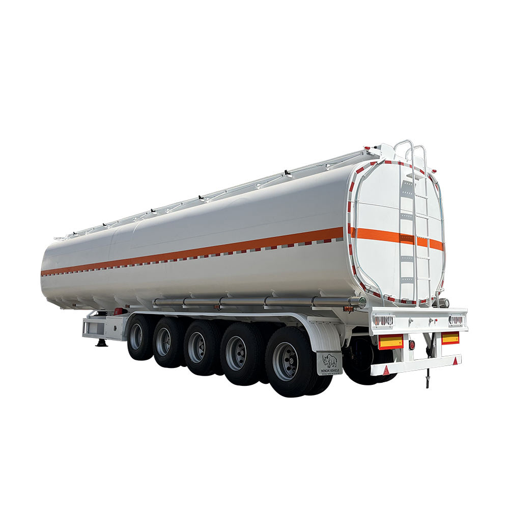 5 Axle 50000-70000 Liters Fuel Tank Semi Truck Trailer
