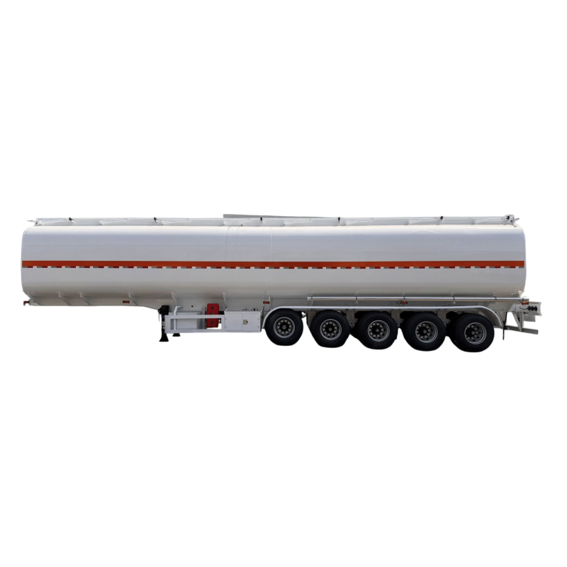 5 Axle 50000-70000 Liters Fuel Tank Semi Truck Trailer