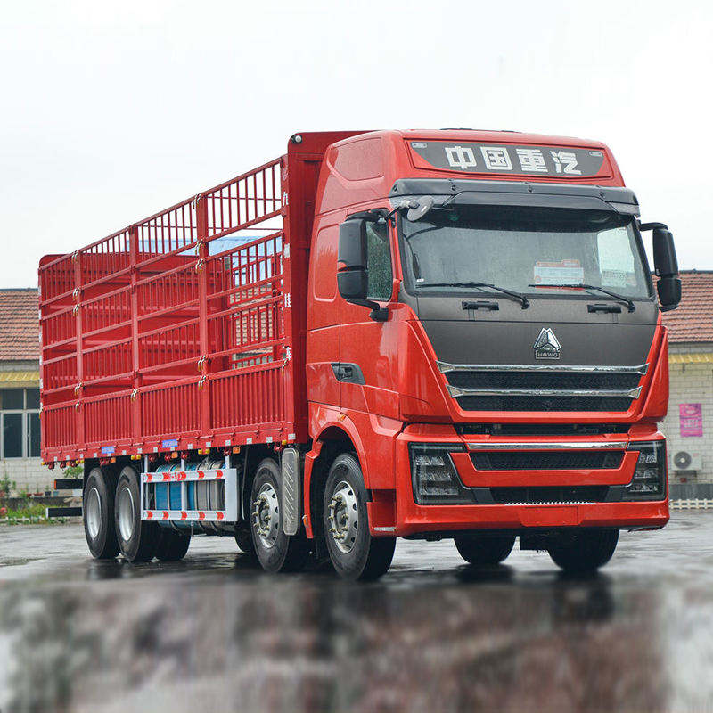 high fence truck Howo 8x4 left-hand drive, right-hand drive