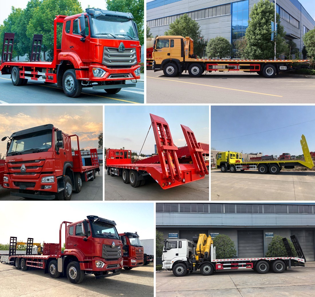 HOWO TX 6x4 Heavy Duty Flatbed Rollback Wrecker Truck 10-15 Ton Towing Capacity, 10 Ton Winch One Carry One Tow Road Rescue Vehicle