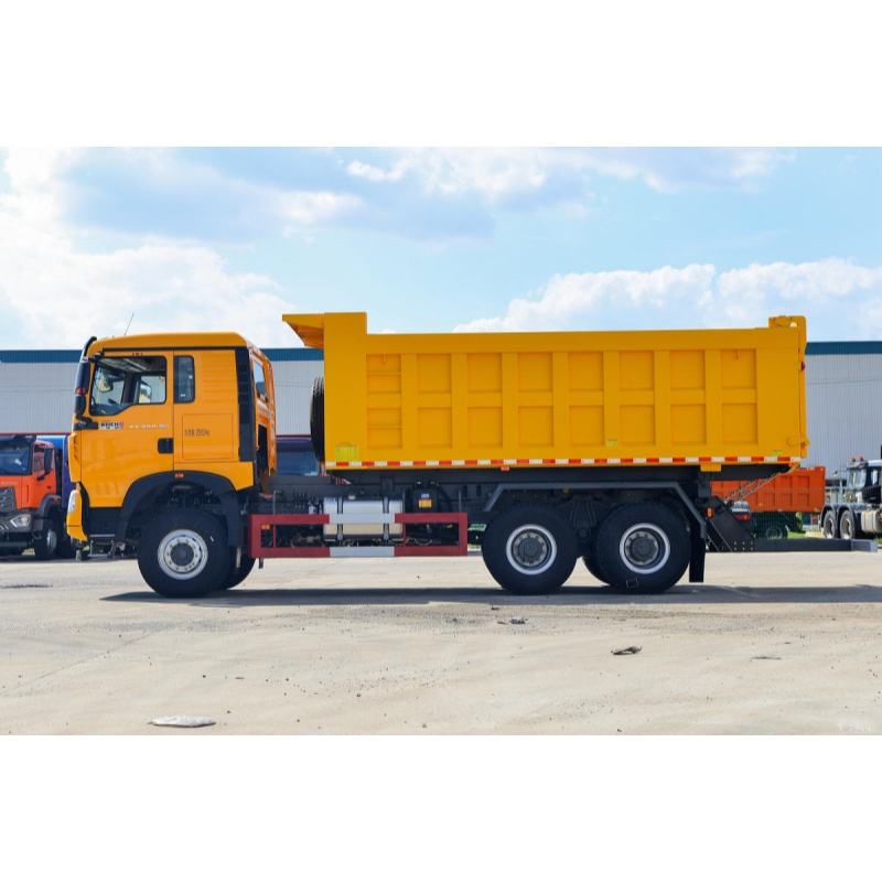 SINOTRUK HOWO TX 400HP 6X4 New Diesel Euro 3 Left Hand Drive 6.2-8m Heavy Duty Dump Truck Mining Construction Bulk Weichai