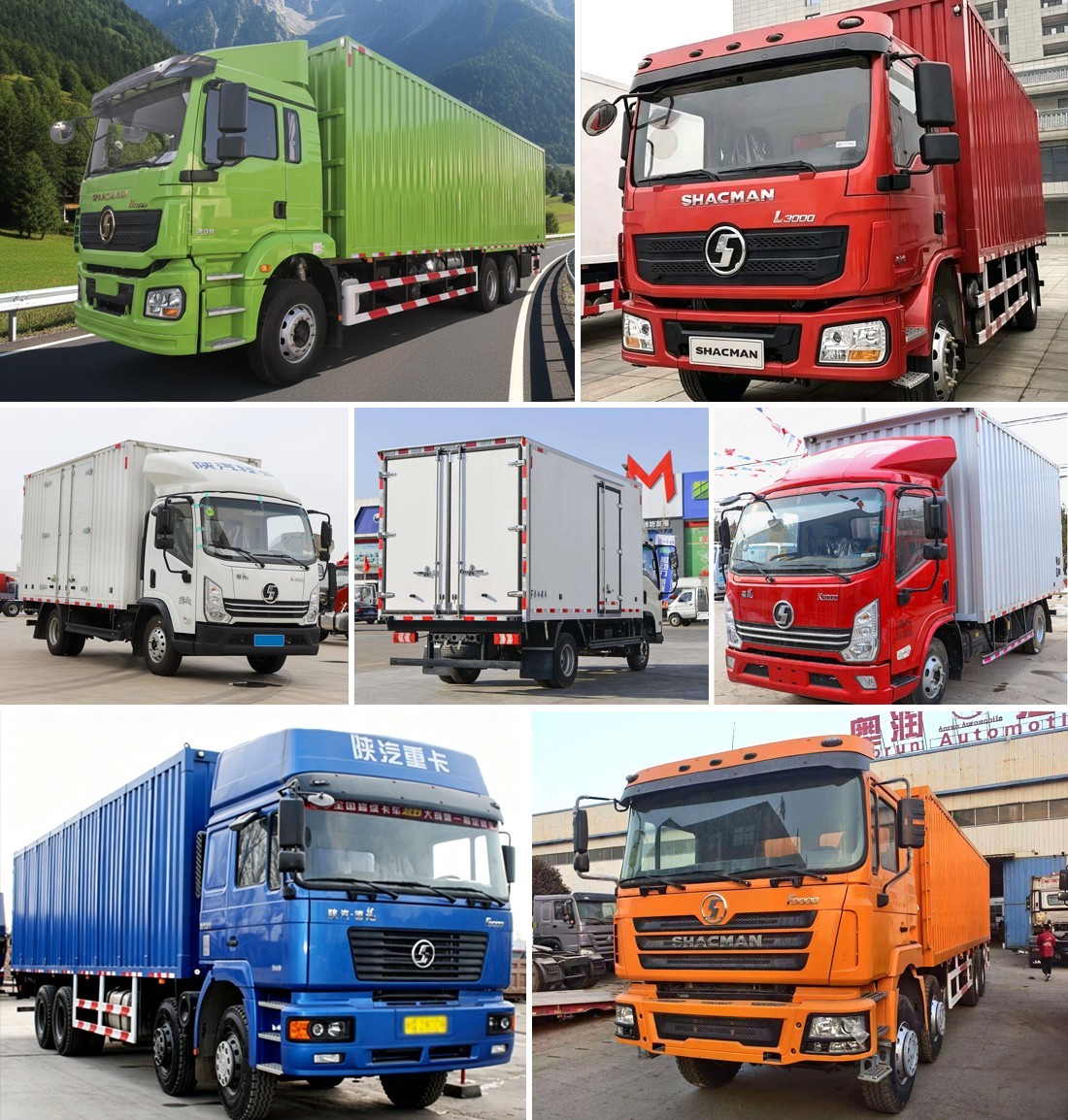 316e23844a015451715297650a6084c5 Container Truck Shacman 4x2 6 Tires Euro2 3 Totally Enclosed