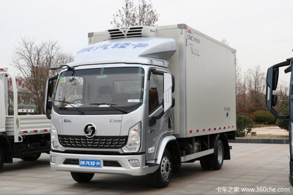 Container Truck  Shacman 4x2 6 Tires Euro2 3 Totally Enclosed