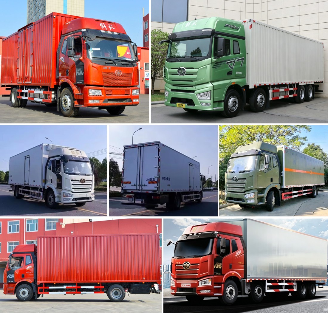eb7900f87d7b5e9f83fddf675781ff5b FAW 6x4 Box Truck 375HP