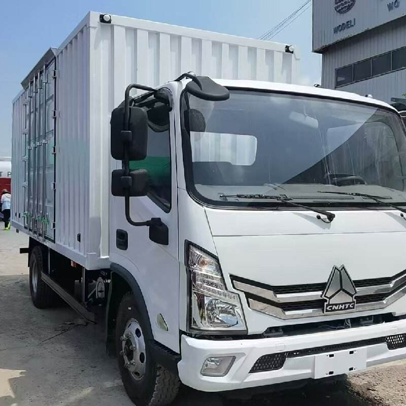 4x2 Howo Van Cargo Box Truck Transport Cargo  Sinotruk Howo 10-15 Ton