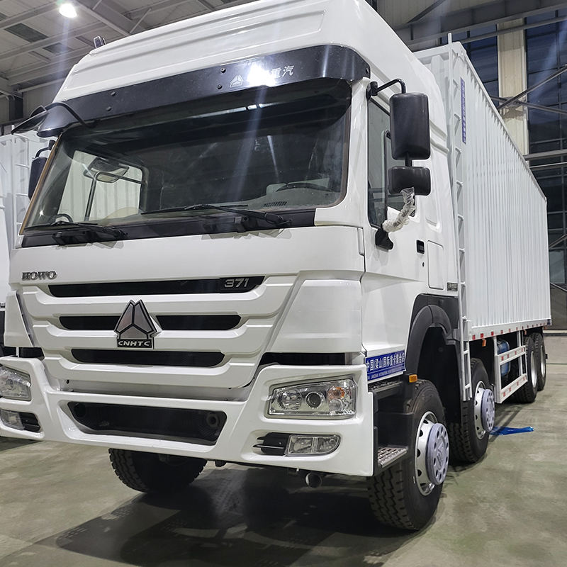 Howo 8x4 van, 12-wheel, 40-ton diesel engine
