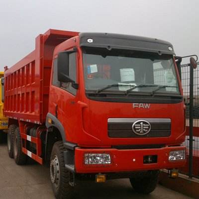 FAW JK6 400HP 6X4 6.5m Diesel Euro 3 Left Steering Heavy Duty Dump Truck Weichai Engine 31-40T Load Capacity
