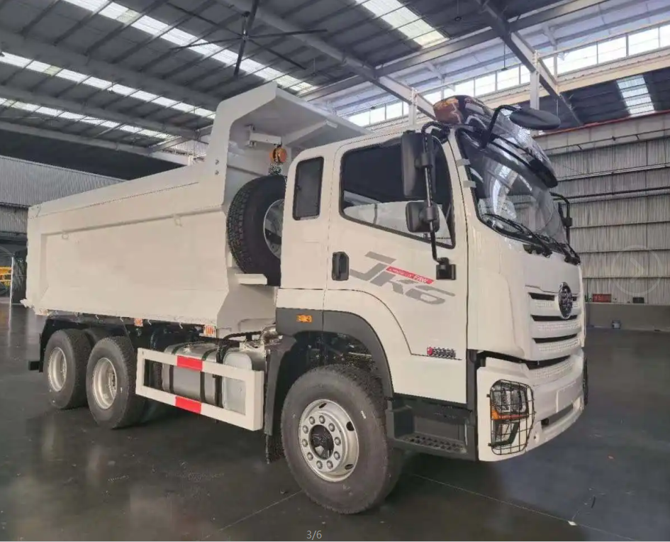 FAW JK6 400HP 6X4 6.5m Diesel Euro 3 Left Steering Heavy Duty Dump Truck Weichai Engine 31-40T Load Capacity