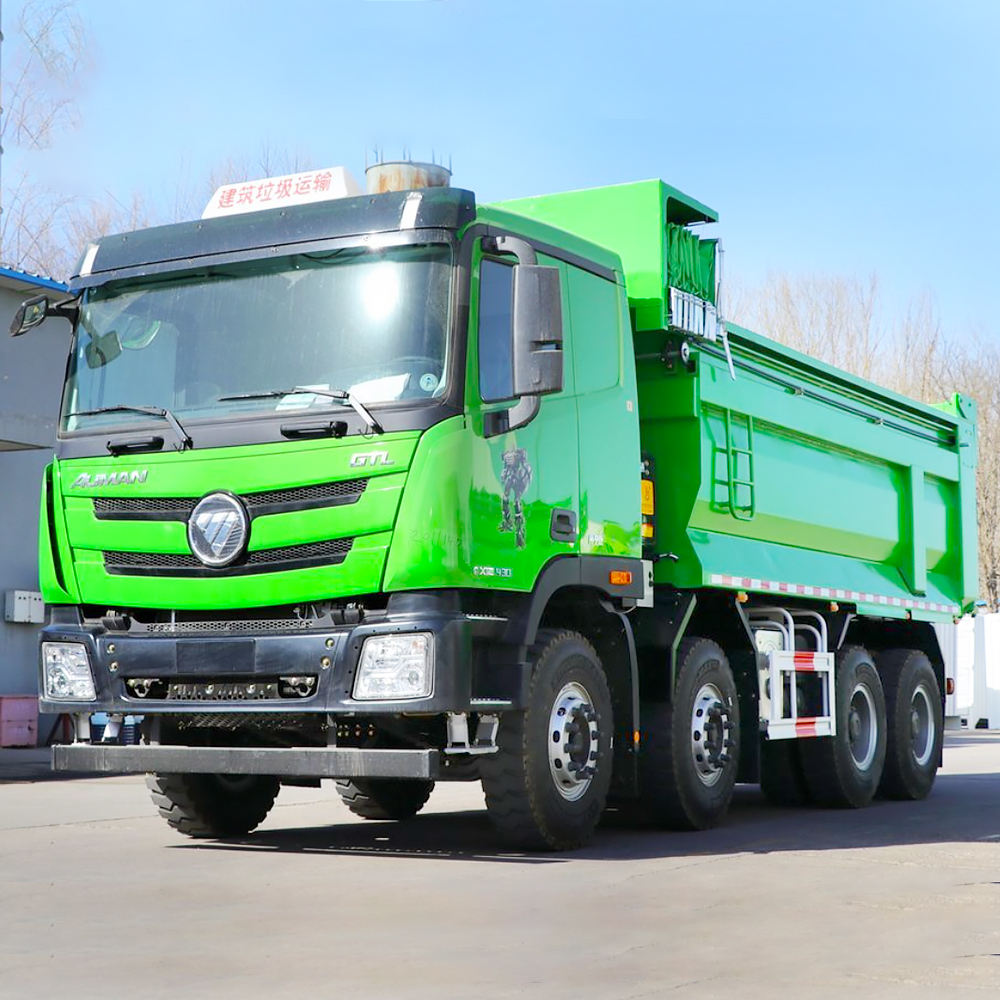 Used Foton Auman 8X4 40 Ton 520hp Heavy Duty Dump Truck Tipper  Mining Transportation Diesel