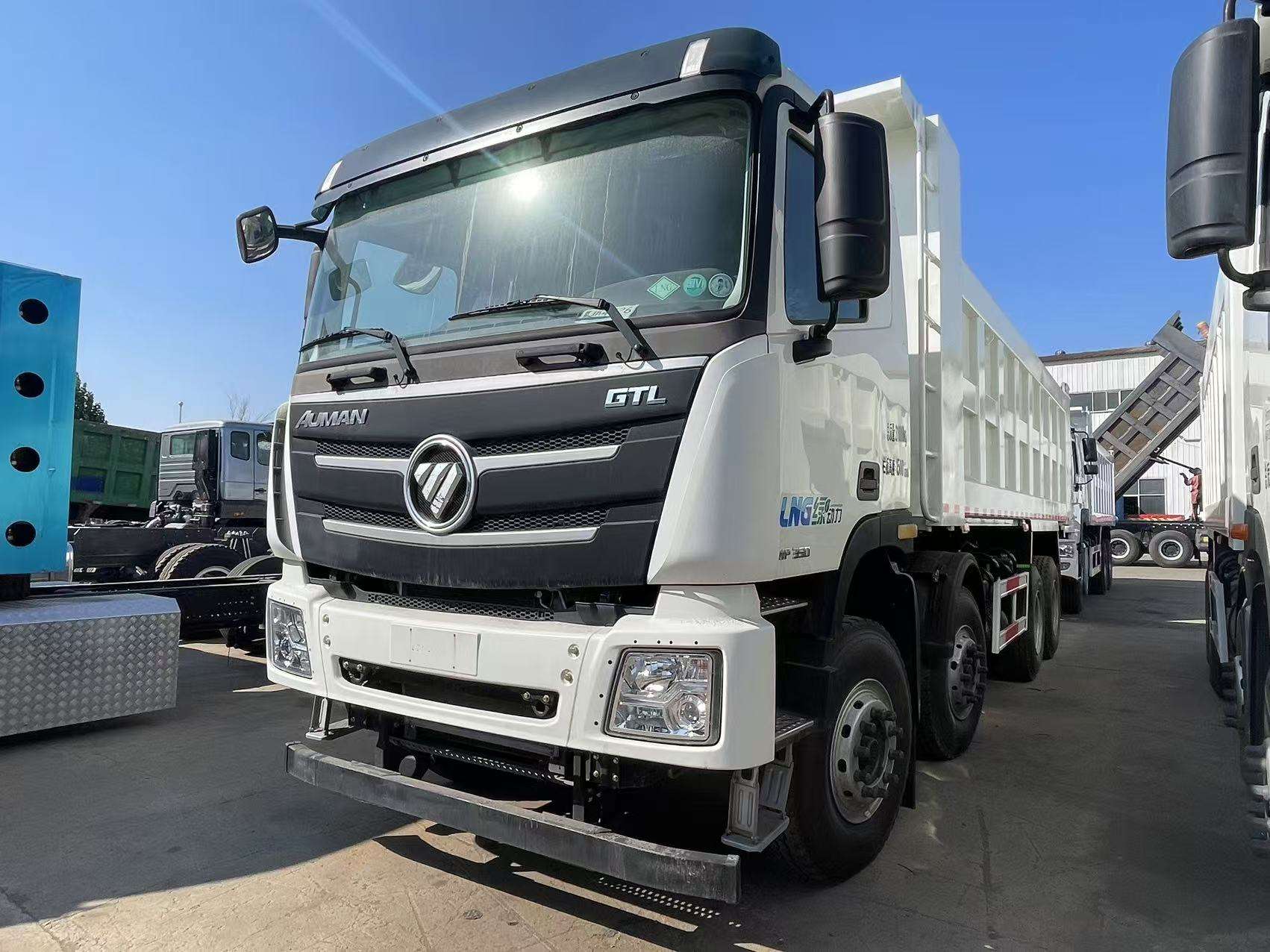 Used Foton Auman 8X4 40 Ton 520hp Heavy Duty Dump Truck Tipper  Mining Transportation Diesel