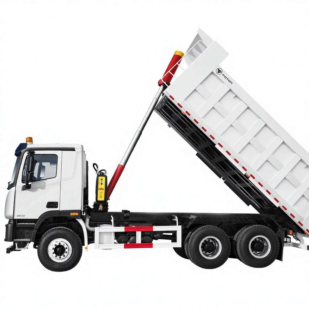 Foton Auman 6x4 GTL Euro 5 Dump Tipper 351-450HP 31-40T Truck Heavy Duty Camion Benne 10 Roues