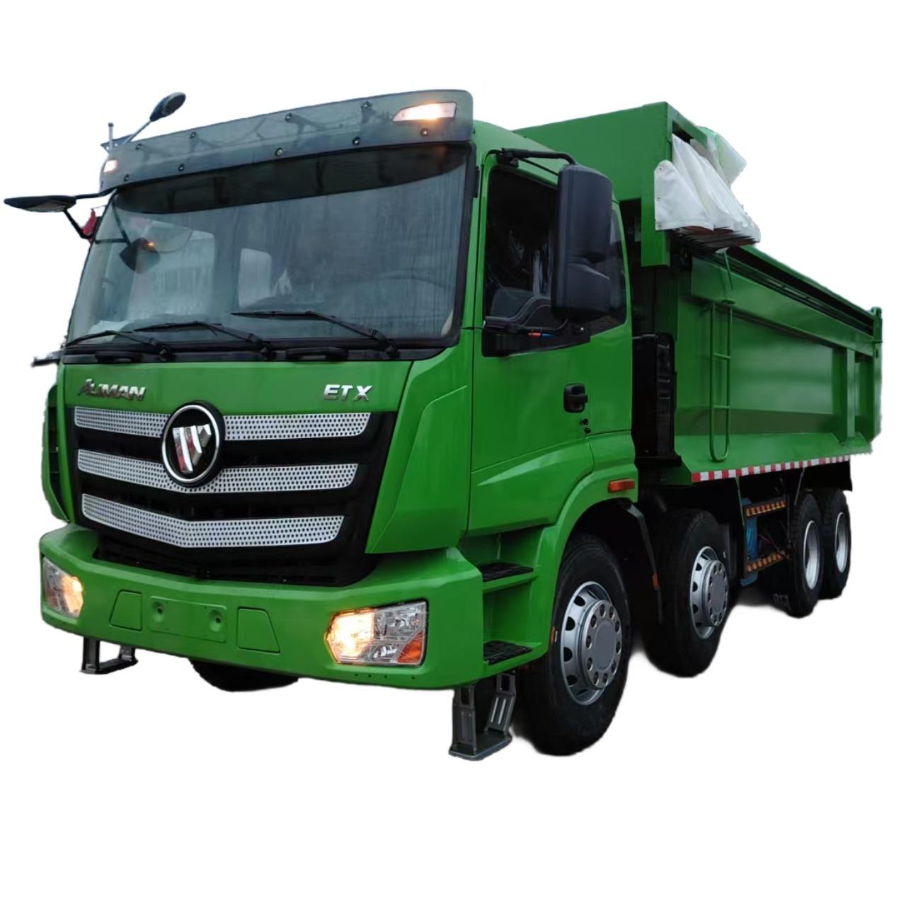 Foton AUMAN ETX 8x4 380 400hp Used Dump Truck Used U-Bucket Foton Dumper Tipper Truck