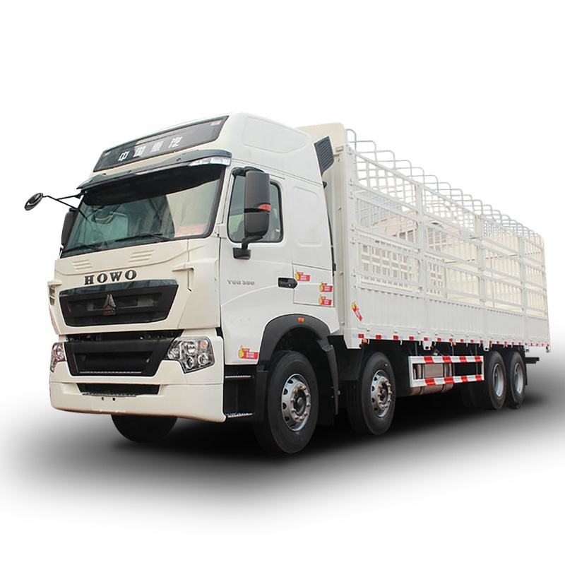 HOWO A7 T7 T7H 8x4 stakeout trucks, fenced-in trucks