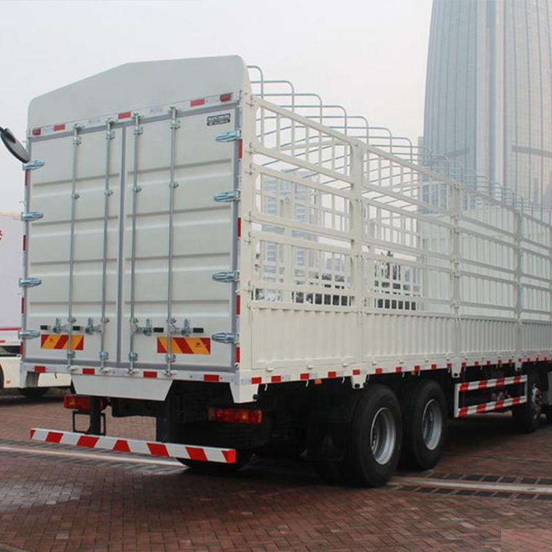 HOWO A7 T7 T7H 8x4 stakeout trucks, fenced-in trucks