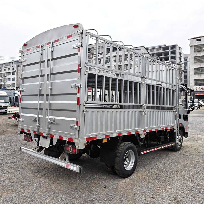 Single Row Fence Cargo Truck PRO Version Light TruckSinotruk HOWO Used Euro 3 Diesel 180HP 4X2 4.15m