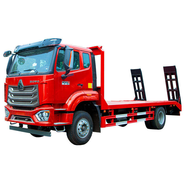 HOWO 4X2 4 Tons Slide Flatbed Tow Truck Road Wrecker Truck
