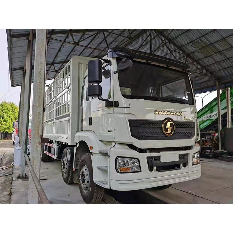 Shacman Sidewall Fence Dropside 8x4 Cargo Truck