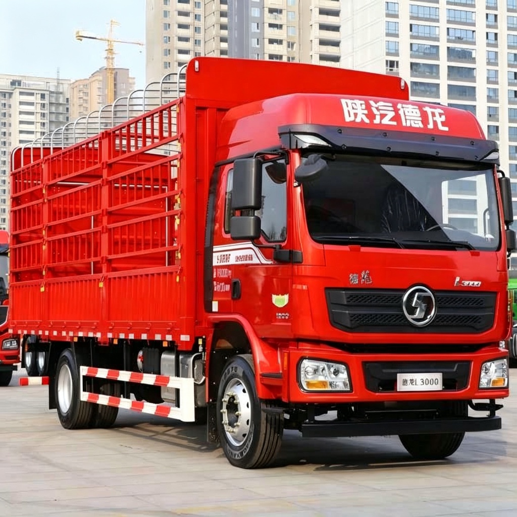 Shacman L3000 diesel fencing 4x2 truck