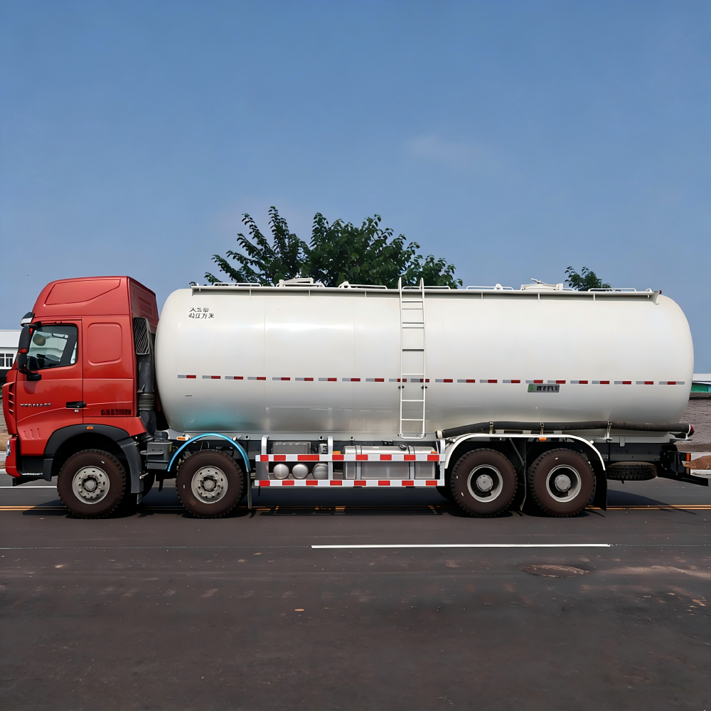 Heavy Duty 40CBM Bulk Cement Transport Truck Bulk Powder Tanker Truck